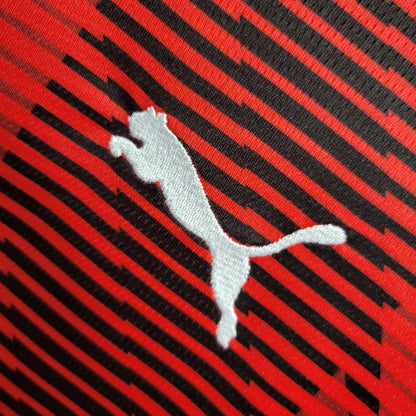 Camiseta AC Milán Local Manga Larga 2023/24 Versión Fan