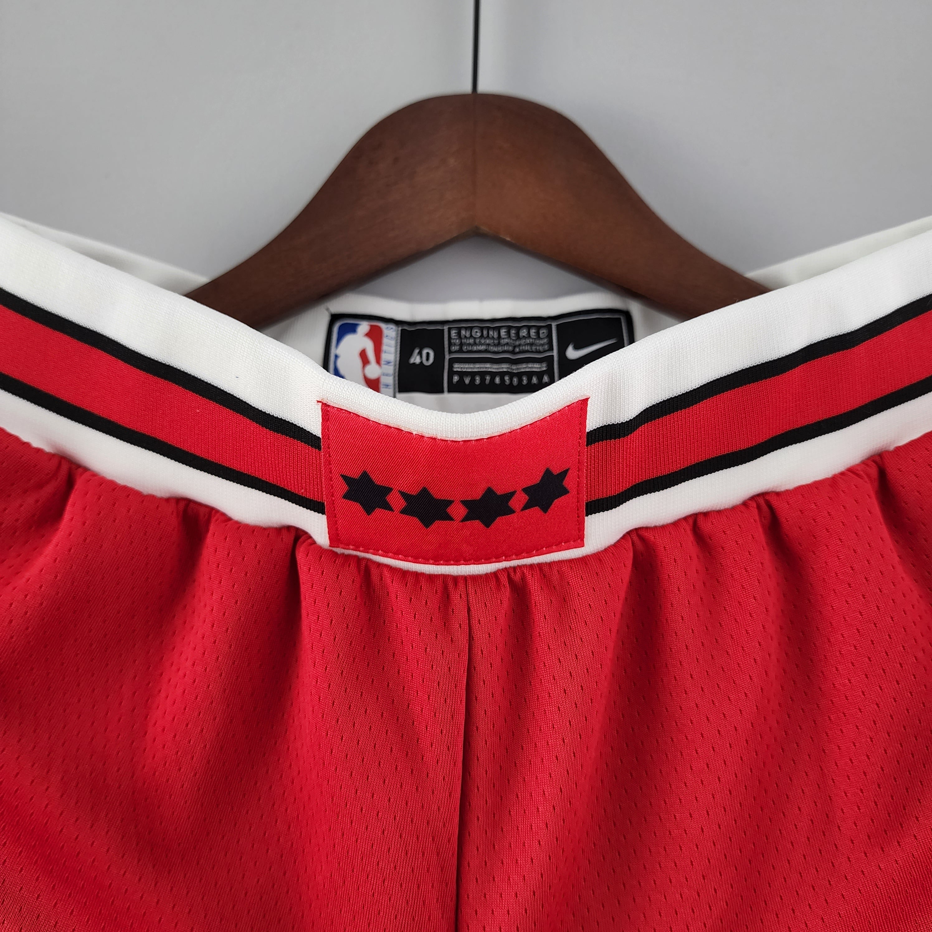 Chicago Bulls Shorts Rojo