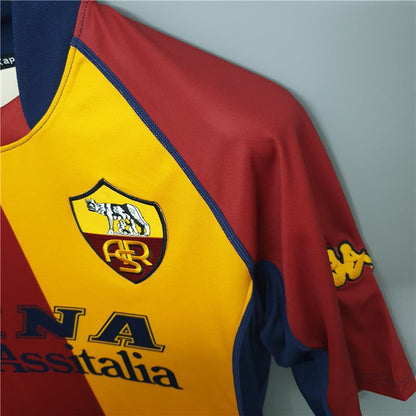 Camiseta AS Roma Visita Retro 2001/02