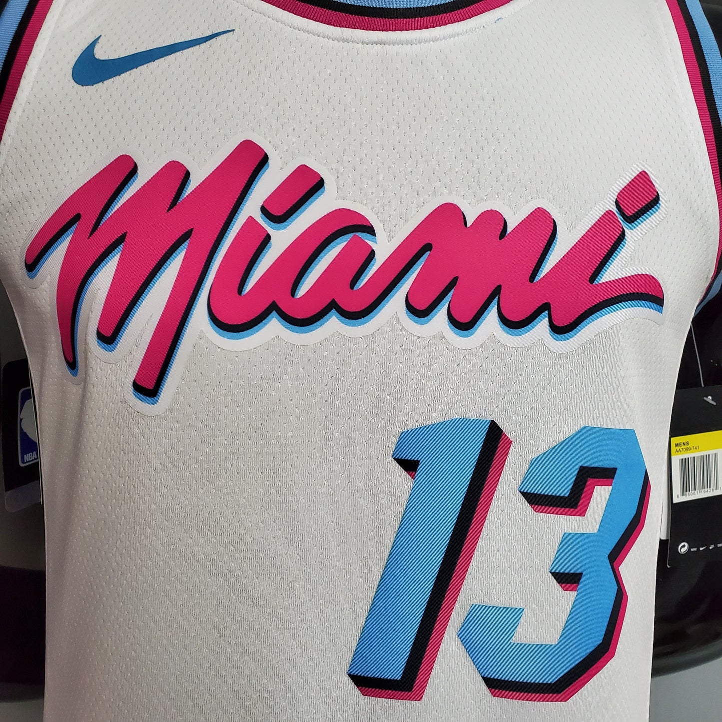 Camiseta Miami Heat Año 2020 Blanca