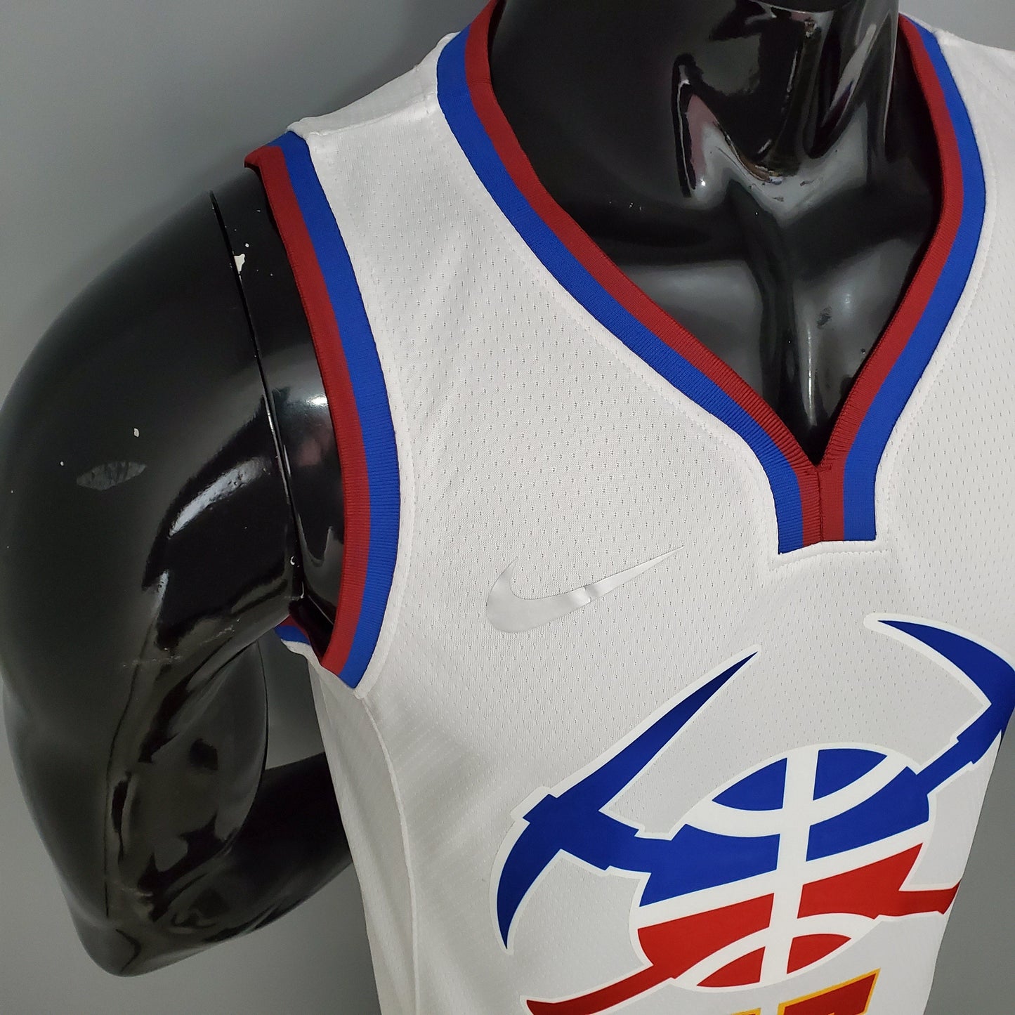 Camiseta Denver Nuggets "Bonus Edition" Blanca