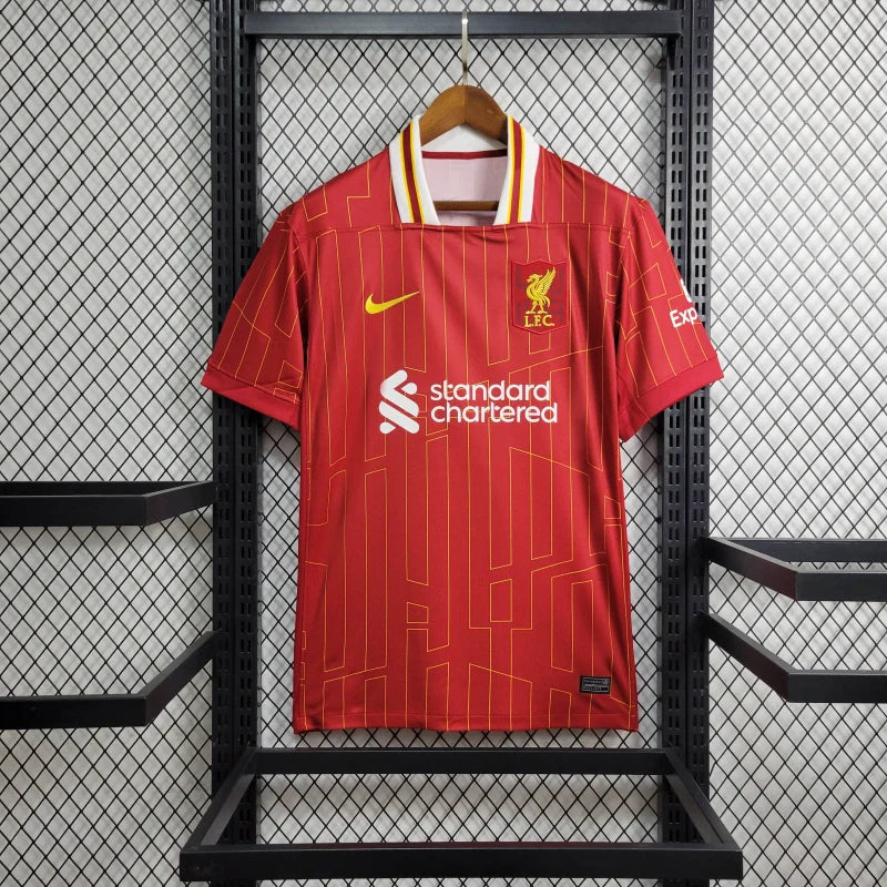 Camiseta Liverpool Local 2024/25 Versión Fan