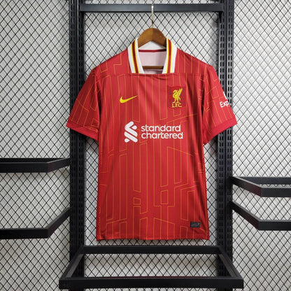 Camiseta Liverpool Local 2024/25 Versión Fan