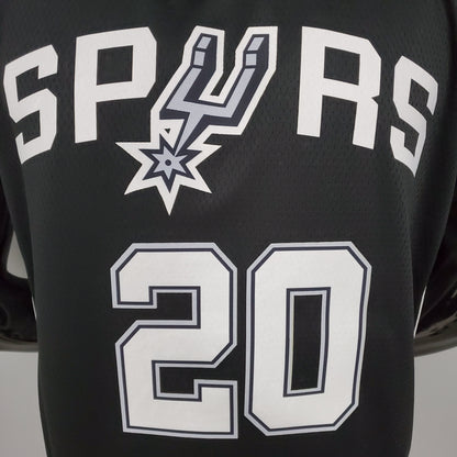 Camiseta San Antonio Spurs "Connect" Negra NBA