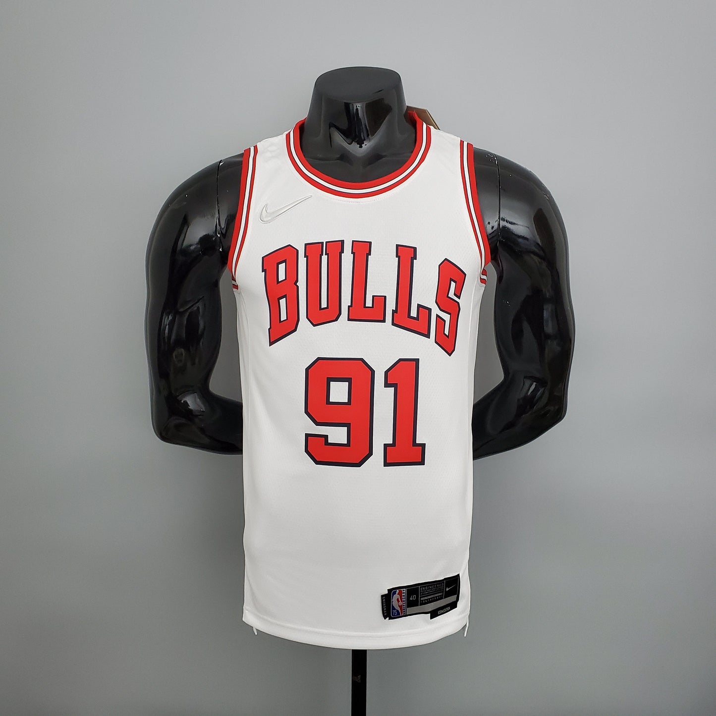Camiseta Chicago Bulls Nike Blanco NBA 75 Aniversario