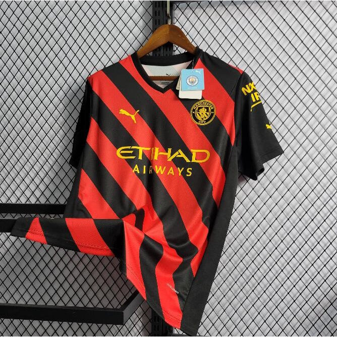 Camiseta Manchester City Visita 2022/23 Versión Fan