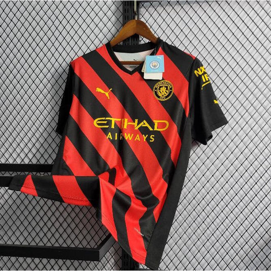 Camiseta Manchester City Visita 2022/23 Versión Fan