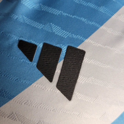 Camiseta Argentina Local "3 Estrellas" 2022 Versión Jugador
