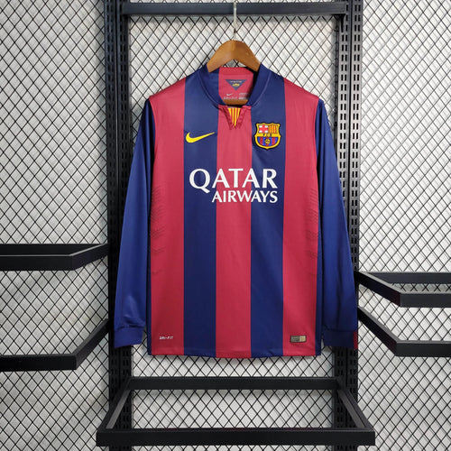 Camiseta FC Barcelona Manga Larga Retro 2014/15