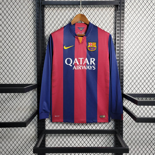 Camiseta FC Barcelona Manga Larga Retro 2014/15
