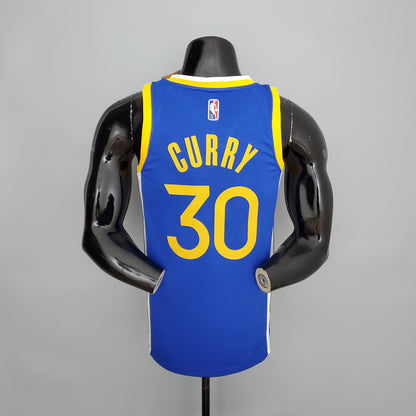 Camiseta Golden State Warriors Clásico Azul NBA 75 Aniversario
