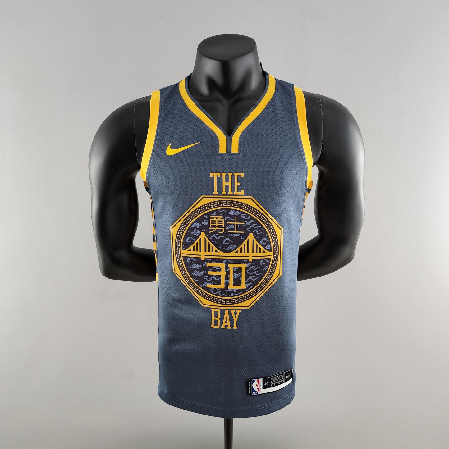 Camiseta Golden State Warriors City Edition Gris