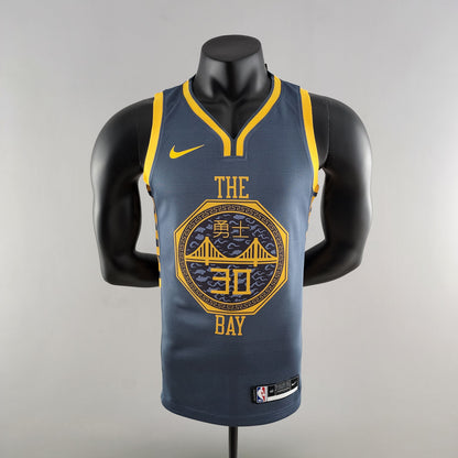 Camiseta Golden State Warriors City Edition Gris
