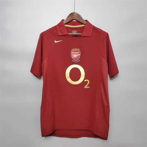 Camiseta Arsenal Retro 2005/06