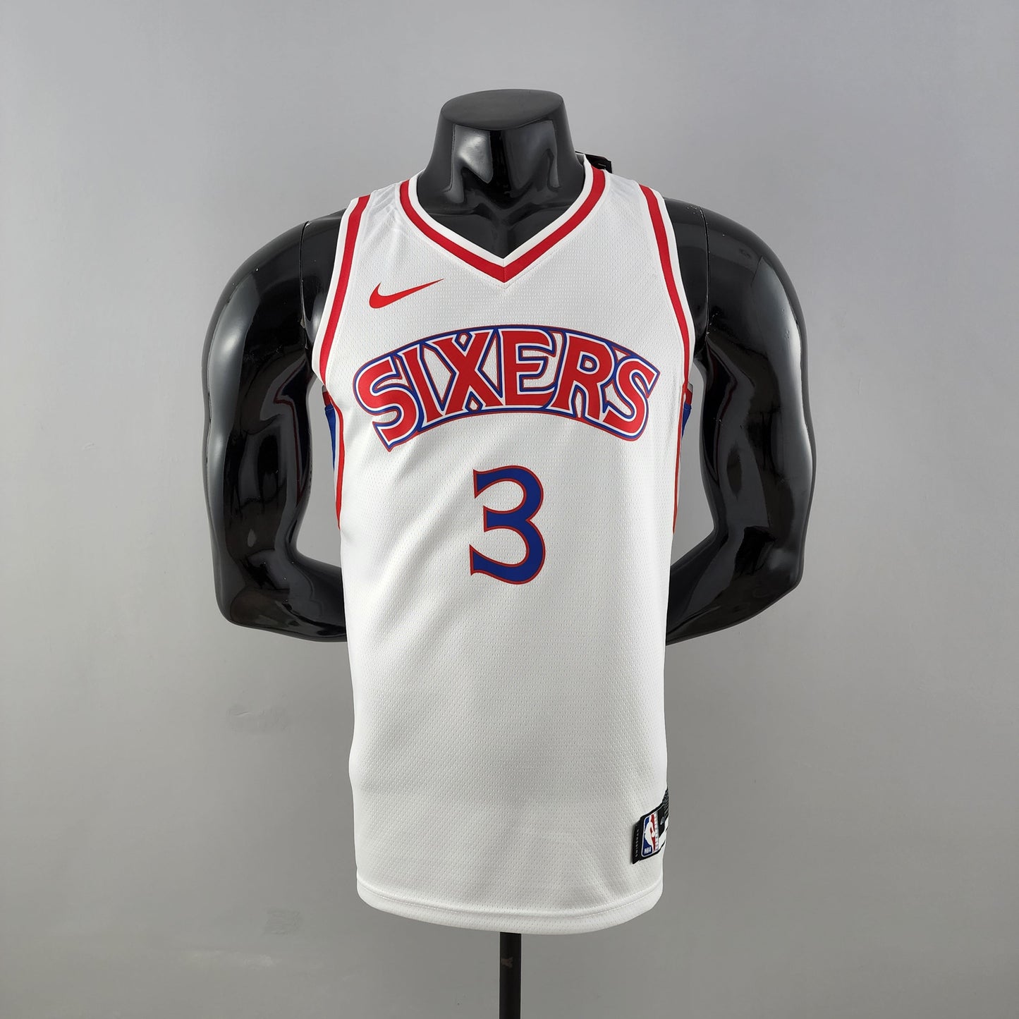 Camiseta Philadelphia 76ers Allen Iverson "Rookie Season" Blanca