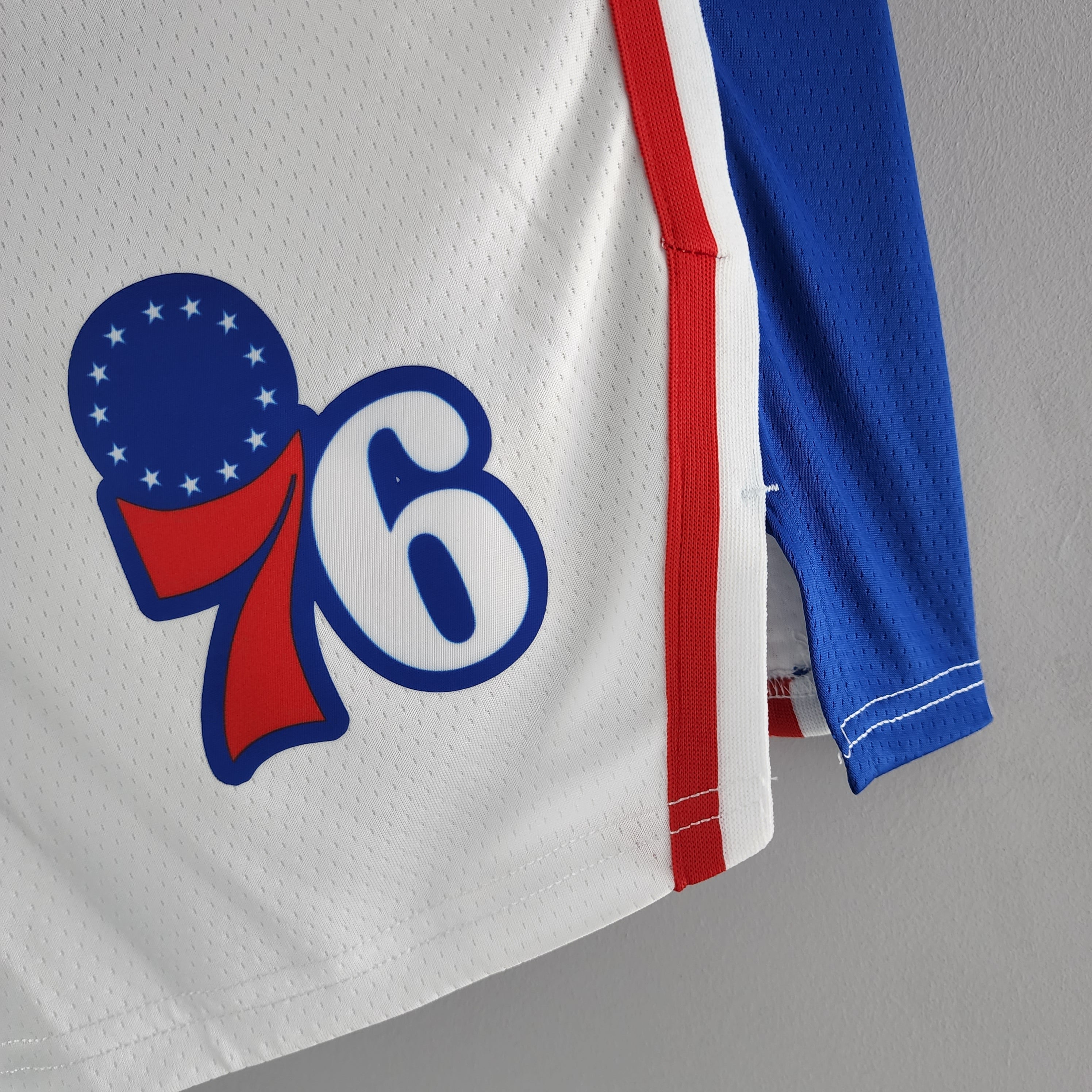 Philadelphia 76ers NBA Shorts Blancos