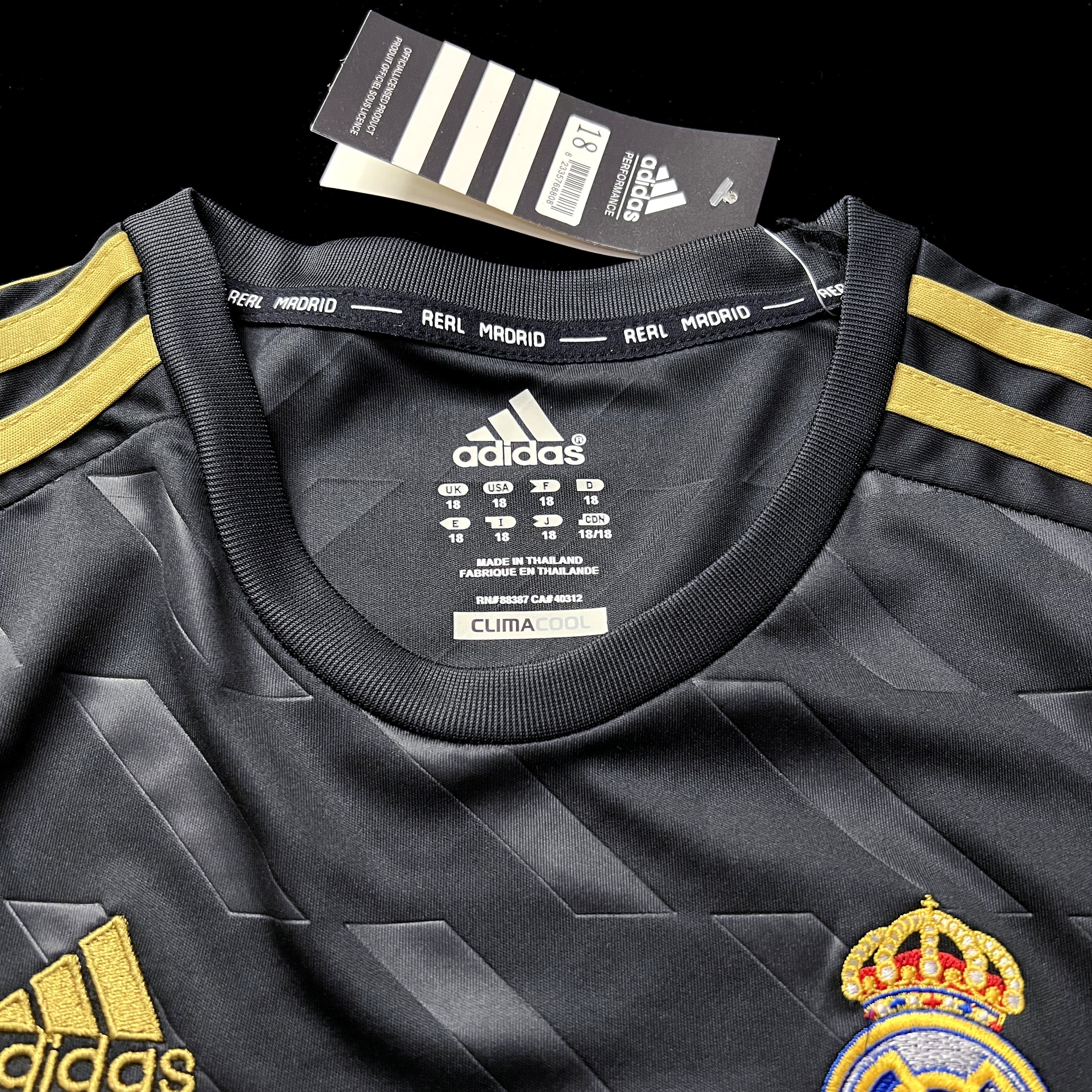 Real Madrid Retro Kit Niños Visita 2011/12