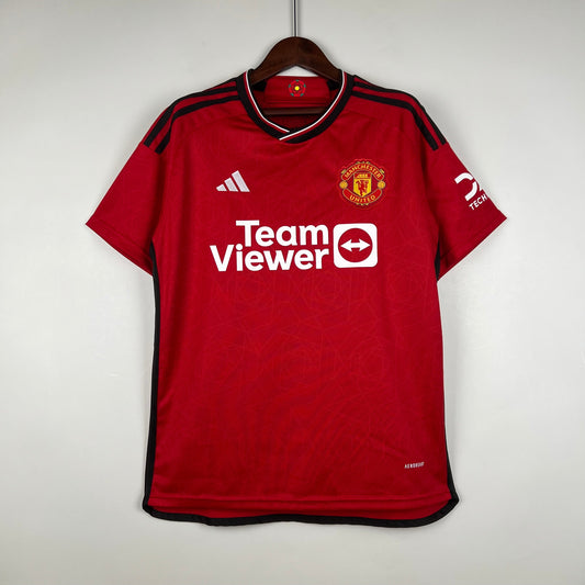 Camiseta Manchester United Local 2023/24 Versión Fan