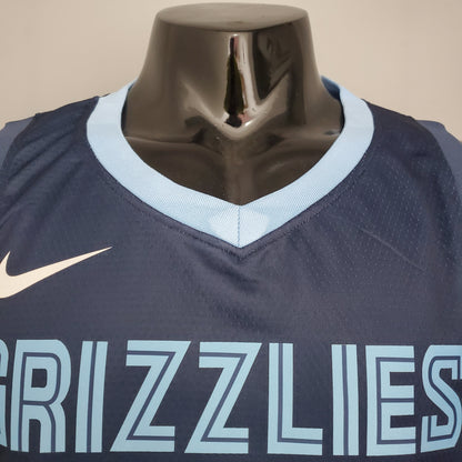 Camiseta Memphis Grizzlies Azul Celeste "City Edition" Ja Morant