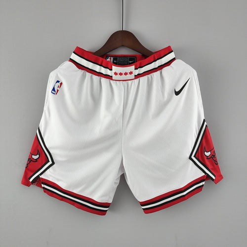 Camiseta Chicago Bulls Shorts Blanco