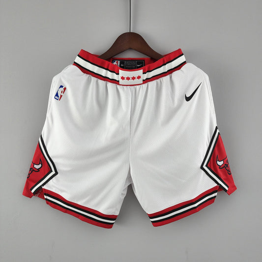 Camiseta Chicago Bulls Shorts Blanco