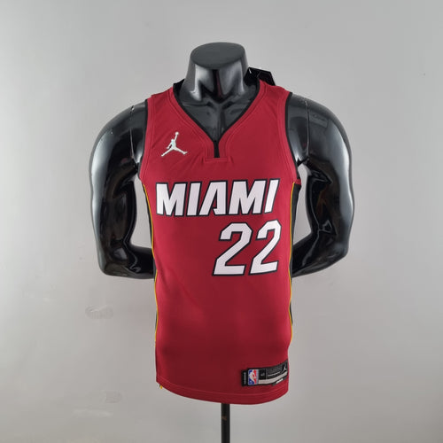 Camiseta NBA 75 Aniversario Miami Heat Roja