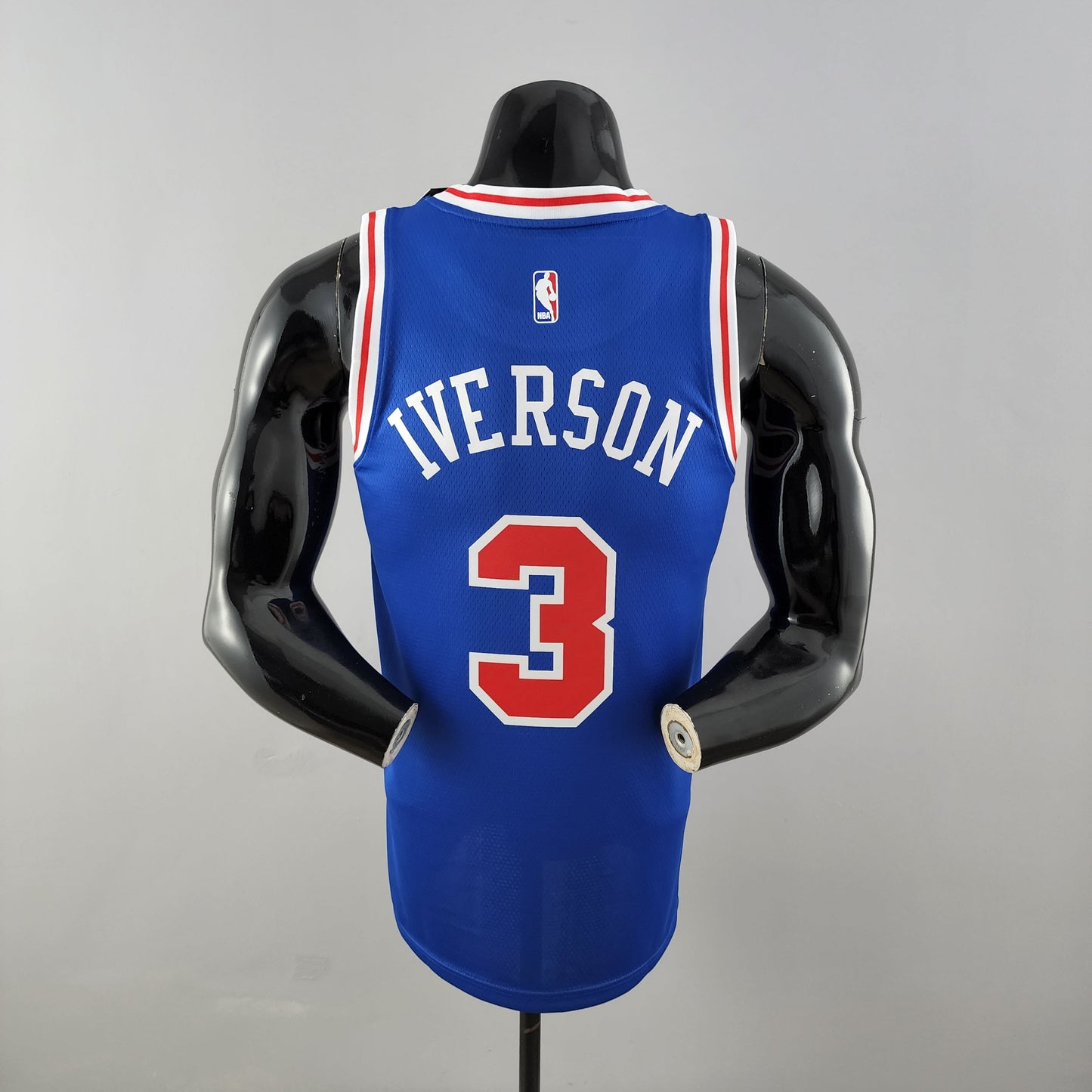 Camiseta Philadelphia 76ers Allen Iverson Azul