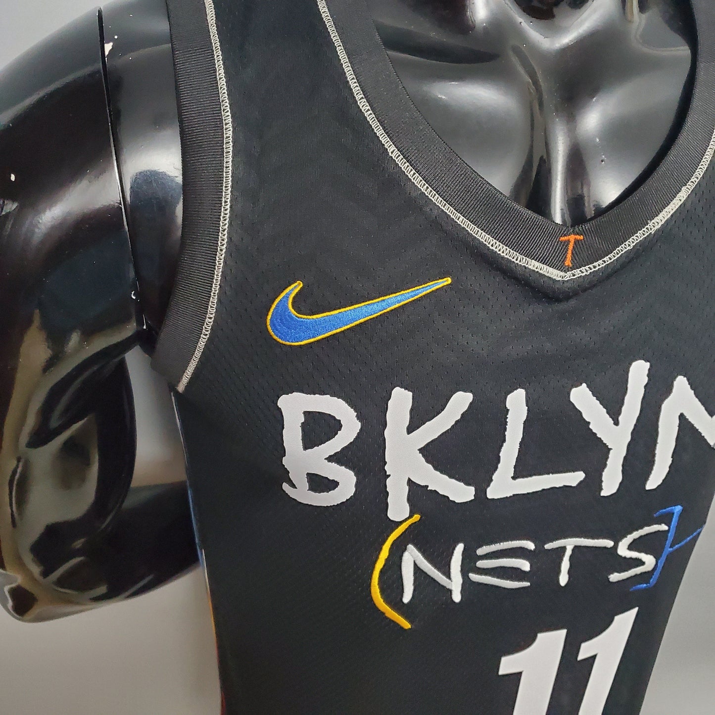 Camiseta Brooklyn Nets Negro City Edition