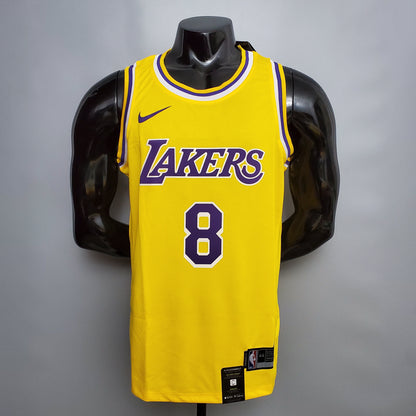 Camiseta LA Lakers Clásica Amarilla Versión Fan