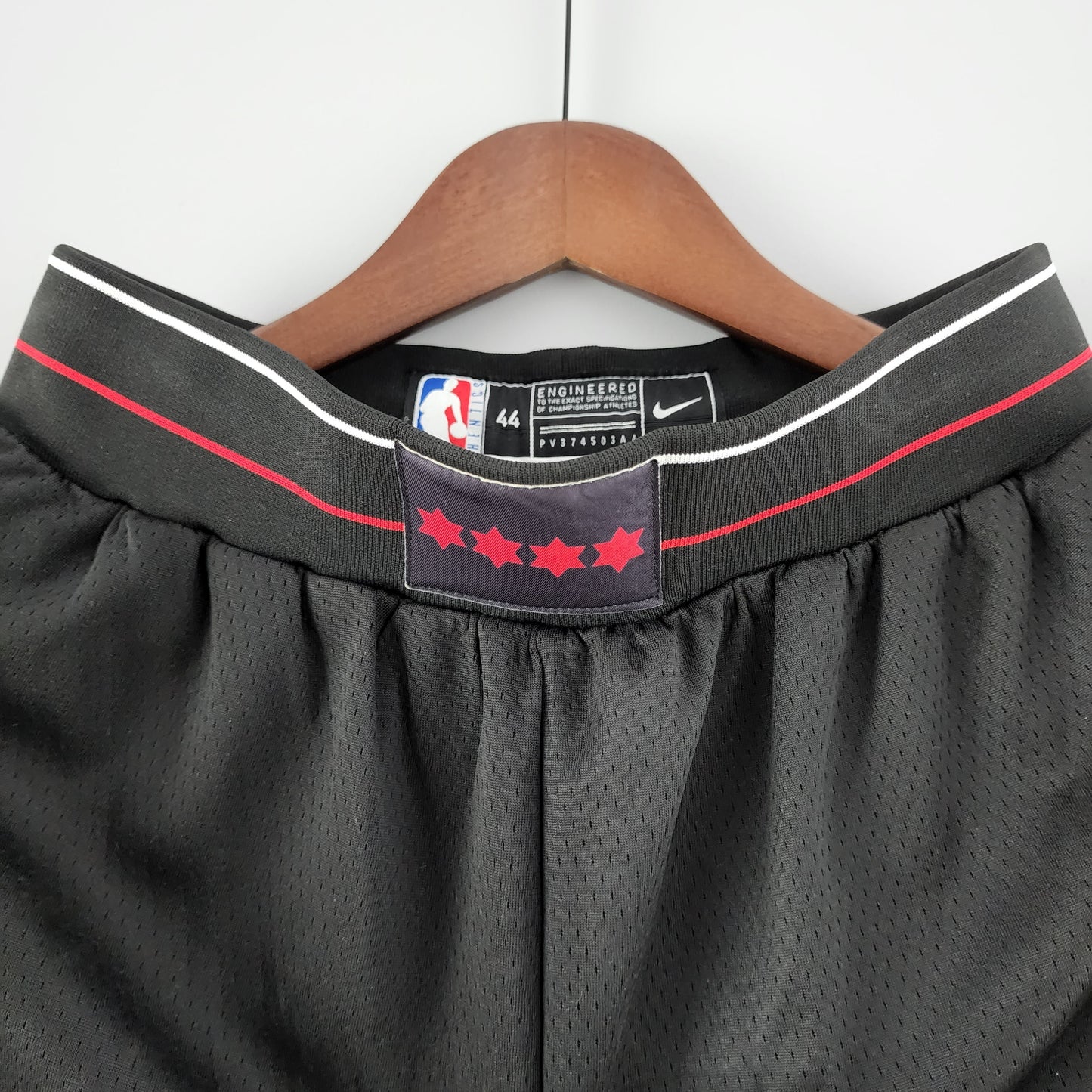 Camiseta Chicago Bulls Shorts Negro