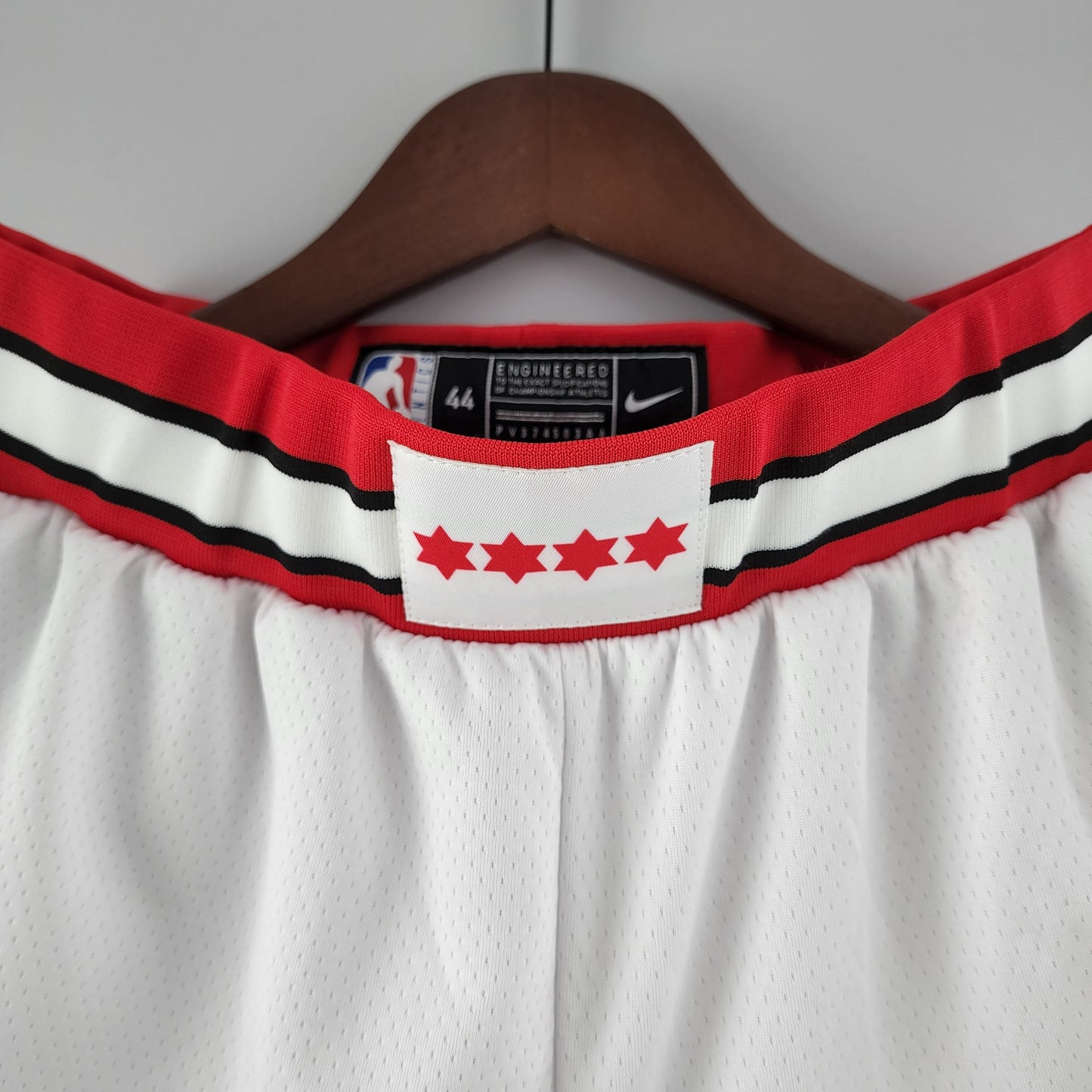 Camiseta Chicago Bulls Shorts Blanco