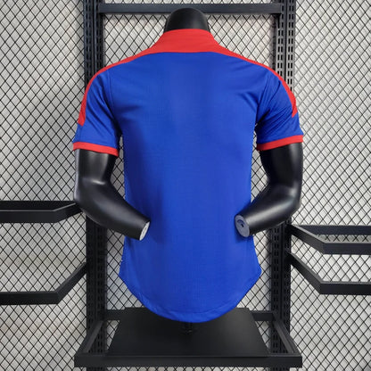 Camiseta Japón "Saint Seiya" Azul Rojo 2024 Versión Jugador