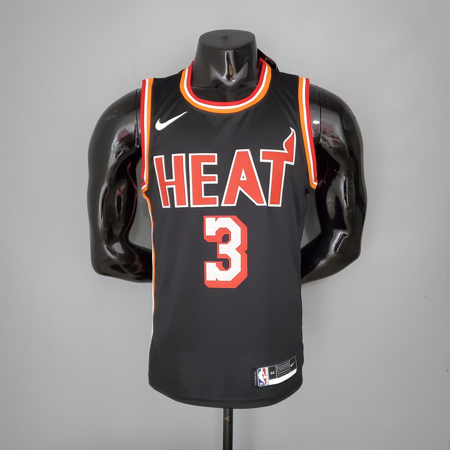 Camiseta Miami Heat "Retro Night" Negra