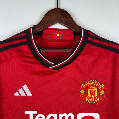 Camiseta Manchester United Local 2023/24 Versión Fan