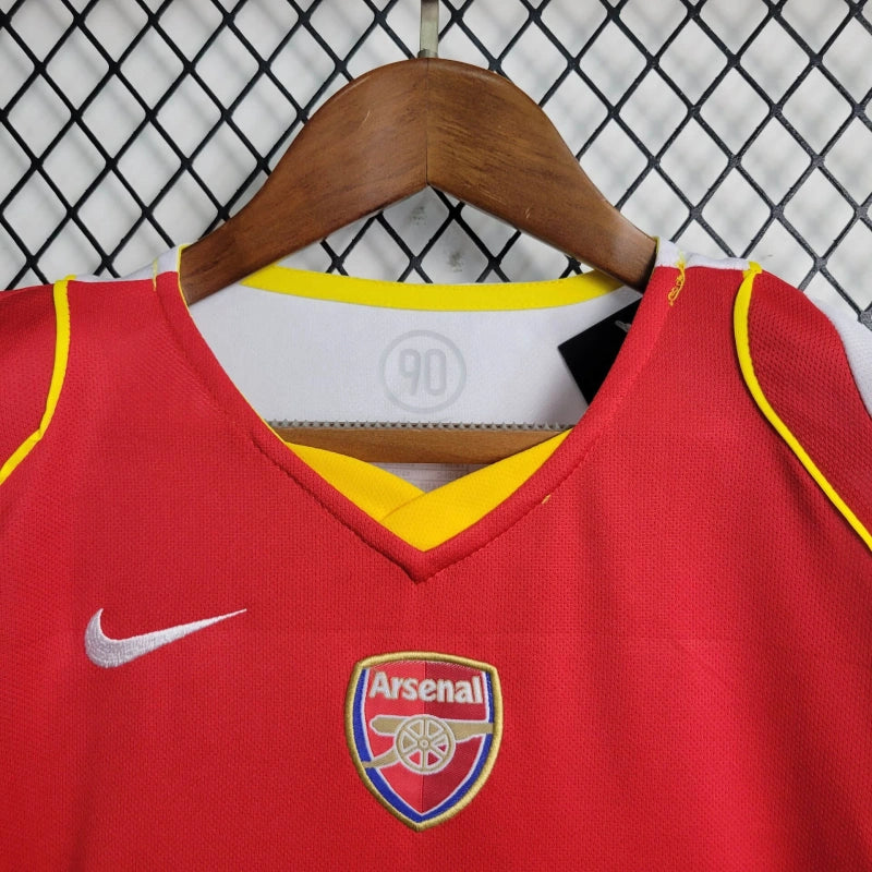 Arsenal Retro Kit Niños Local 2004/05