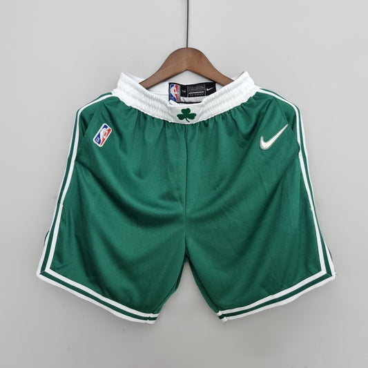Camiseta NBA 75 Aniversario Boston Celtics Shorts Verde