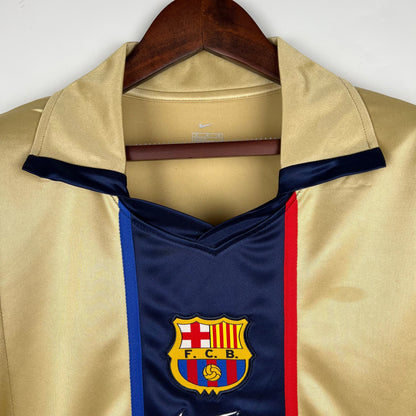 Camiseta FC Barcelona Visita Retro 2002
