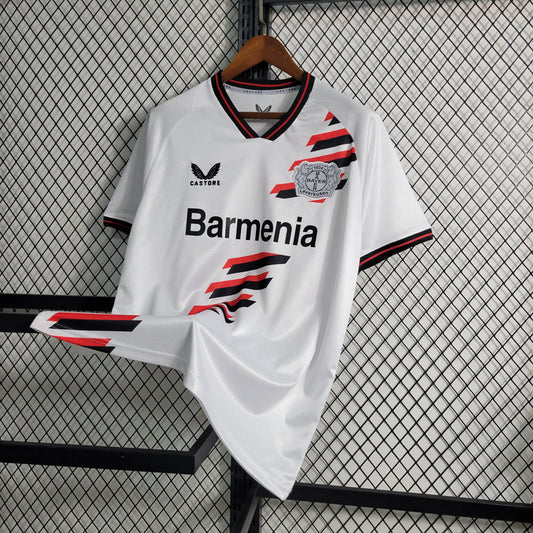 Camiseta Bayer 04 Leverkusen Visita 2023/24 Versión Fan