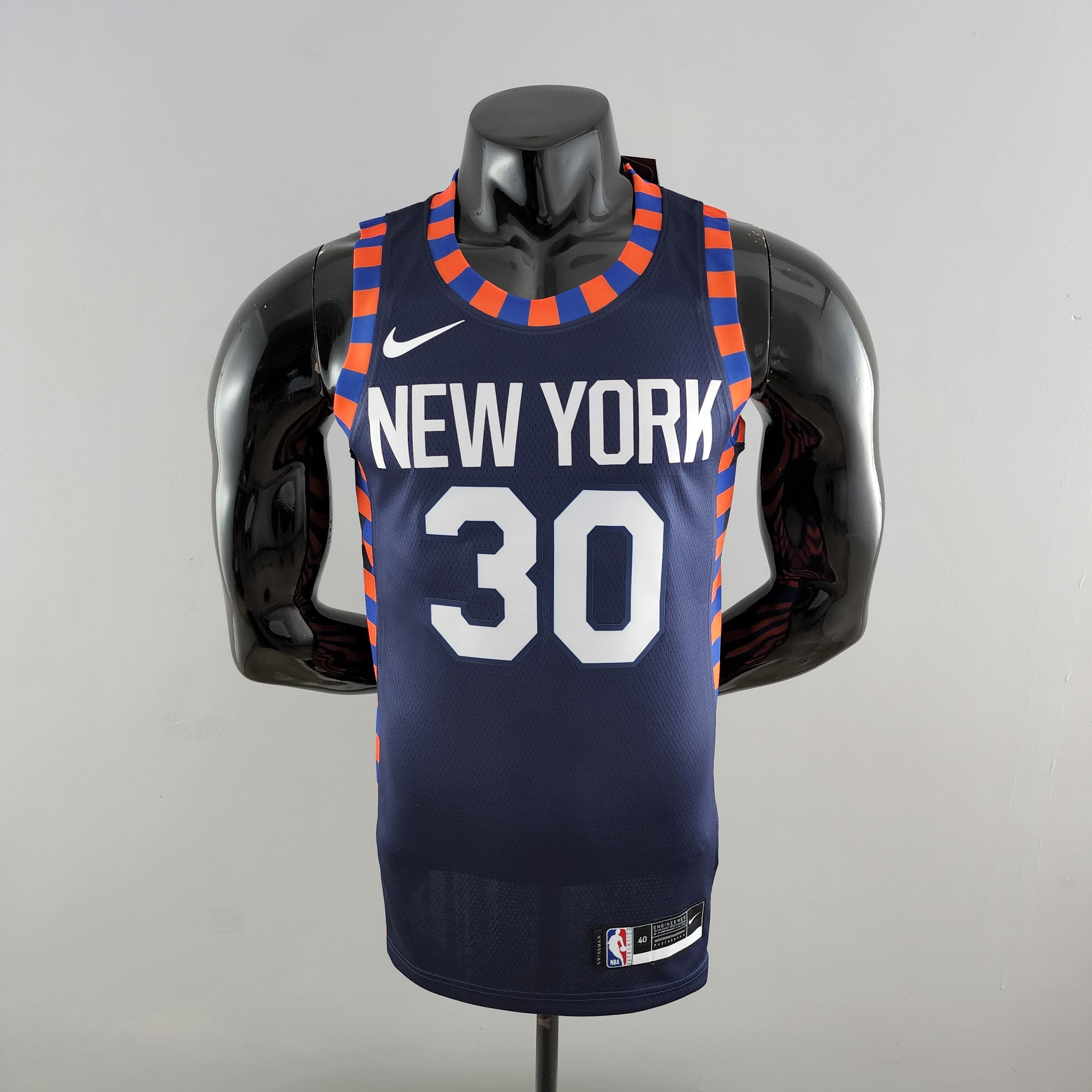 New York Knicks "Striped" Azul NBA