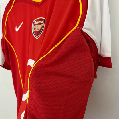 Camiseta Arsenal Local Retro 2004/05 Versión Fan