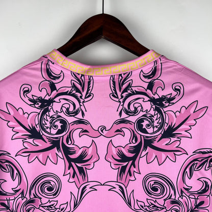 Camiseta Italia Versace Pink Edition 2023/24 Versión Fan
