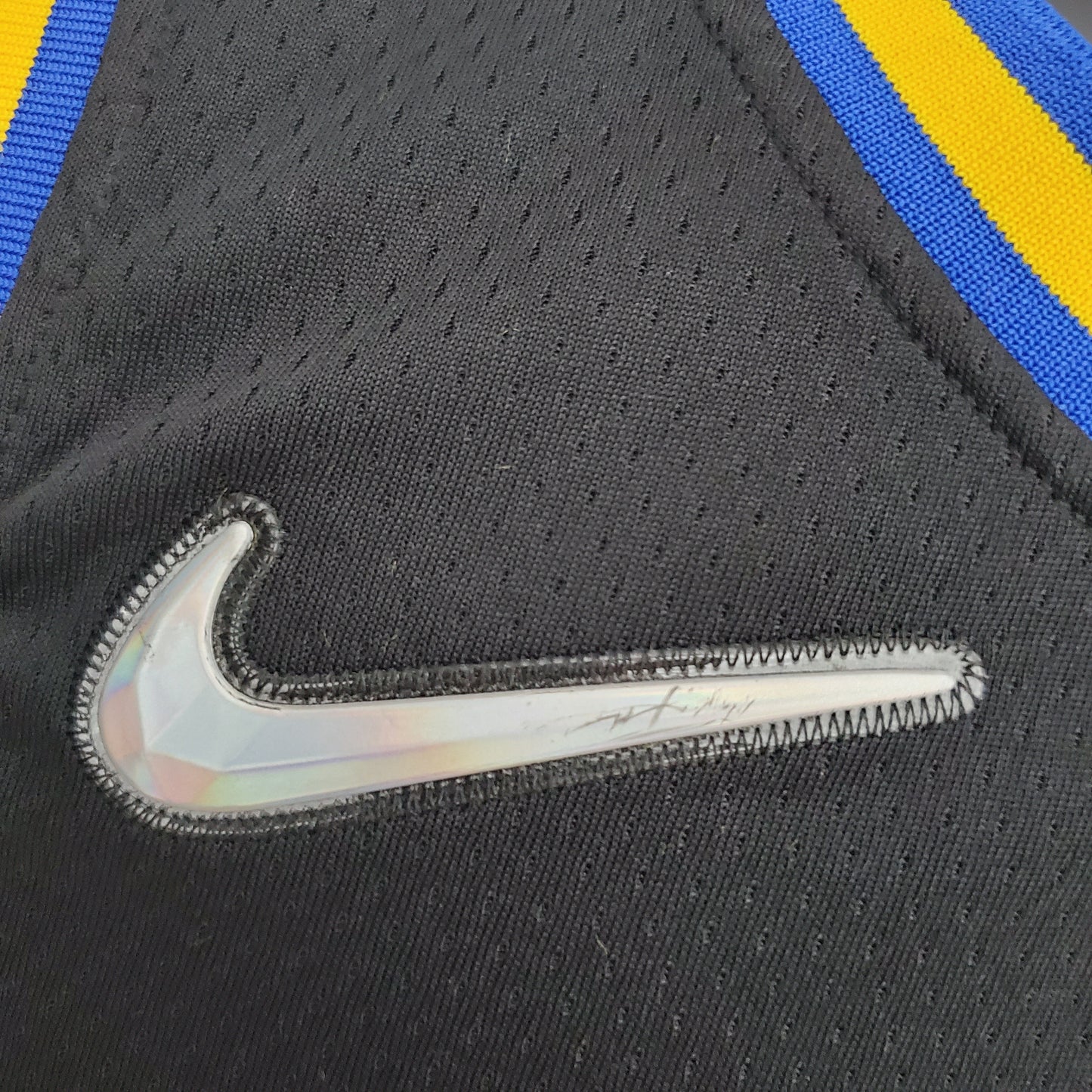 Camiseta Golden State Warriors Clásica Negra NBA 75 Aniversario