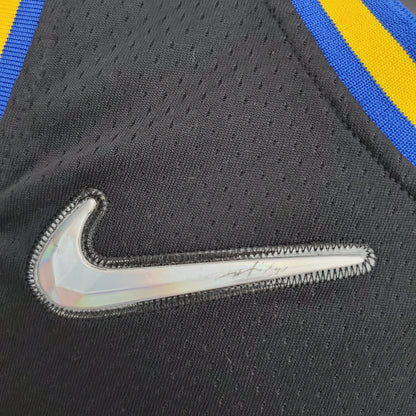 Camiseta Golden State Warriors Clásica Negra NBA 75 Aniversario