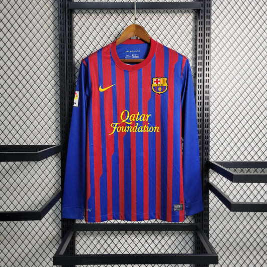 Camiseta FC Barcelona Manga Larga Retro 2011/12