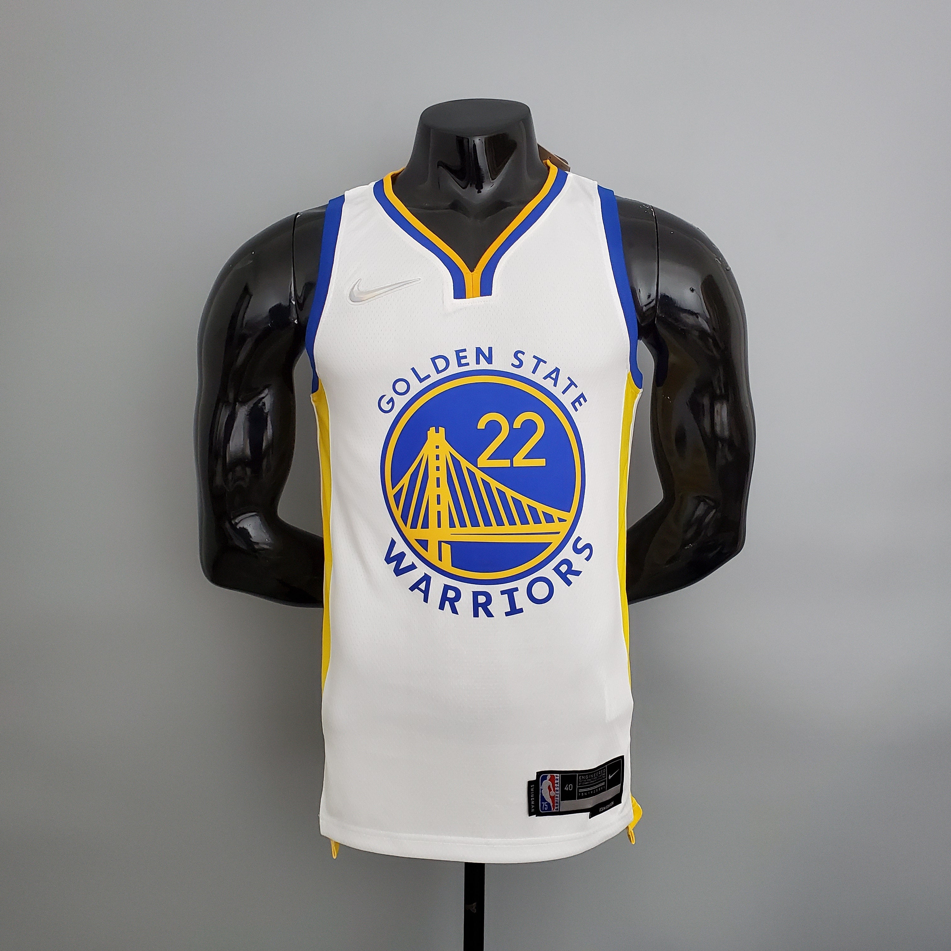 Golden State Warriors Clásica Blanca NBA 75 Aniversario