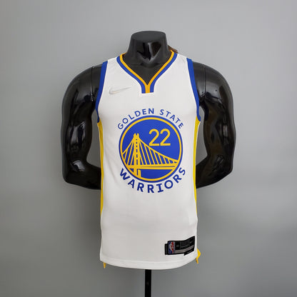 Camiseta Golden State Warriors Clásica Blanca NBA 75 Aniversario