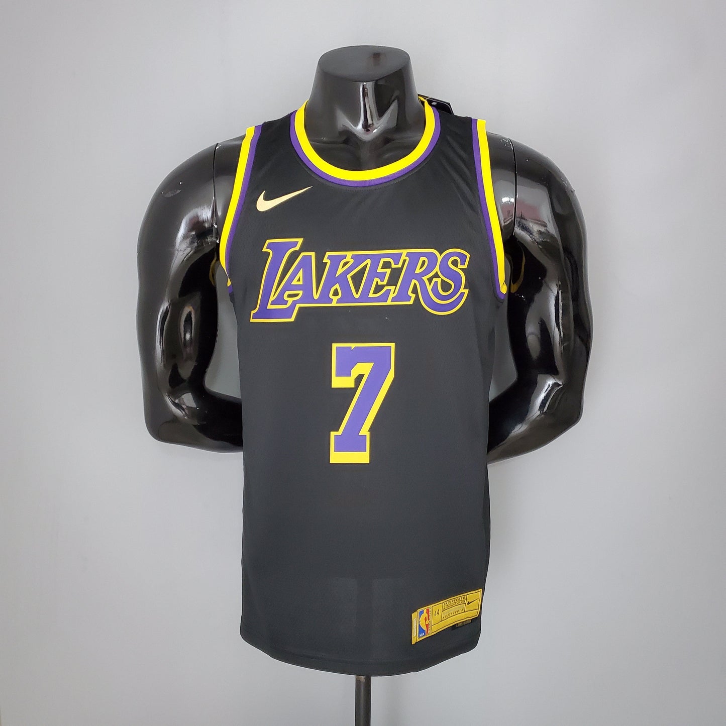 Camiseta LA Lakers Negra 2021 Versión Fan