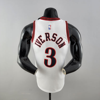Camiseta Philadelphia 76ers Allen Iverson Blanca