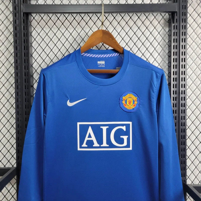 Manchester United Retro Tercera Manga Larga 2008/09