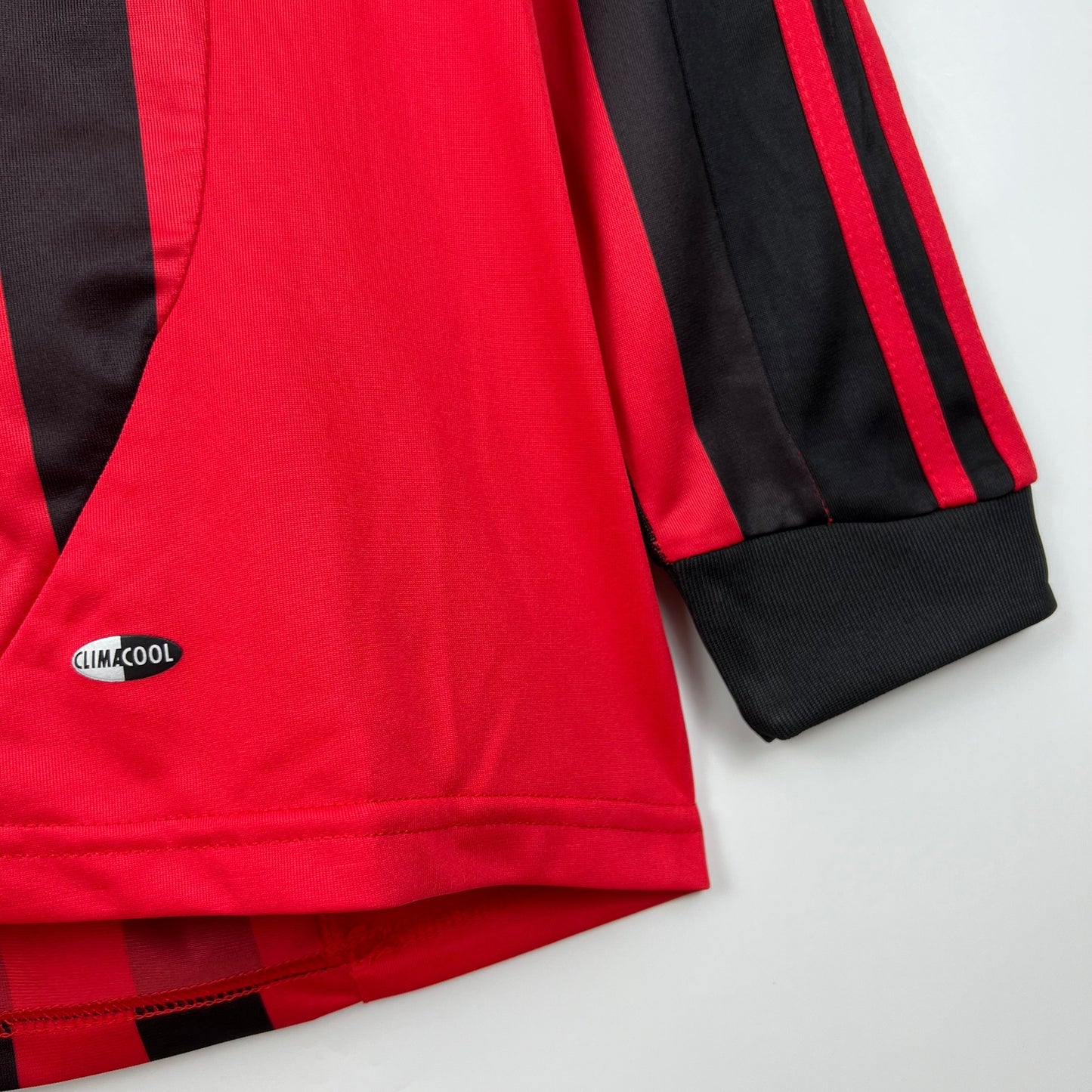 Camiseta AC Milán Local Manga Larga Retro 2007/08